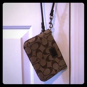 Coach wristlet